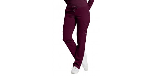 PANTS, CARGO FIT, TALL, BURGUNDY